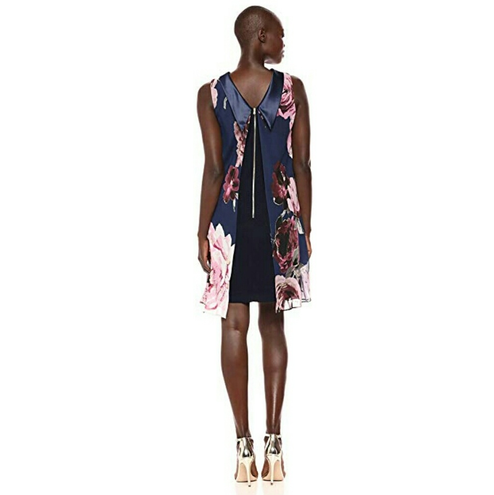 NWT S.L. FashionsSleeveless Short Roll Collar - Picture 3 of 3